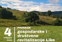 Po prvi put pokrenut Program gospodarske i društvene revitalizacije Like