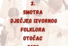 3. Smotra dječjeg izvornog folklora Otočac 2023