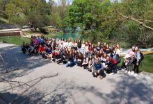 Terenska nastava otočkih gimnazijalaca u NP Krka, Skradin i Šibenik