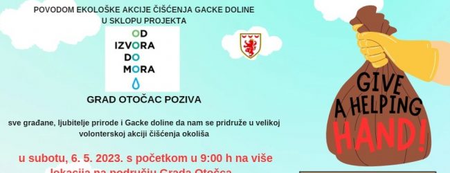Akcija čišćenja divljih odlagališta na području Otočca