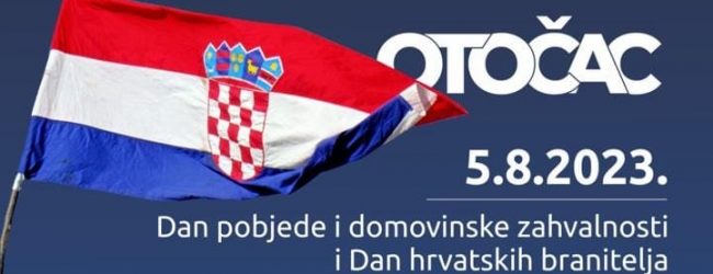 Svečano obilježavanje Dana pobjede i domovinske zahvalnosti i Dana hrvatskih branitelja