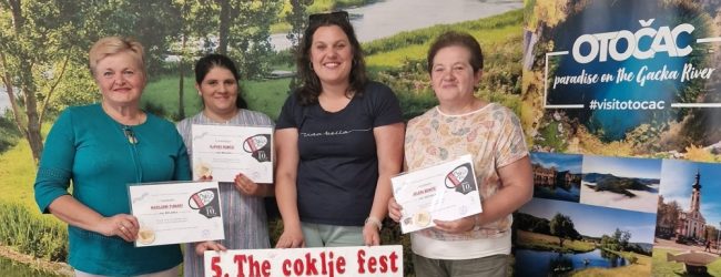 Pobjednicama naj bećarca 5. The coklje Festa uručene nagrade