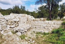Konzervacija zidnih struktura starog grada Otočca