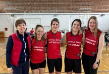 Badmintonašice Srednje škole Otočac županijske prvakinje