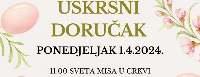 Uskrsni doručak u Otočcu