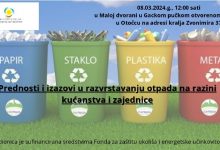 Edukativna radionica o razvrstavanju otpada