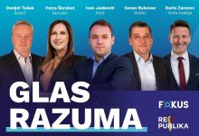 Konferencija za medije stranke Fokus i Republika