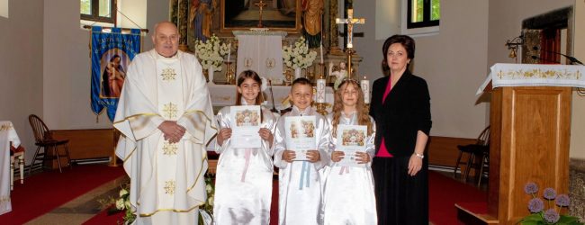 Svečanost Prve svete pričesti u Lešću