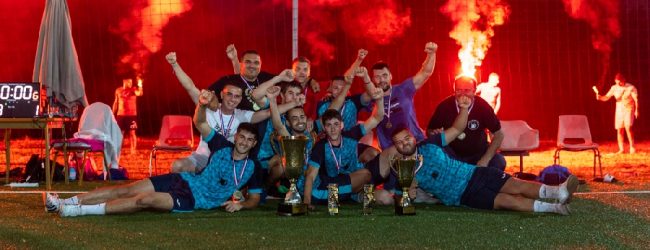 Ekipa „Kod Martina“ pobjednici 2. Memorijalnog malonogometnog turnira Nikola Zdunić „Harga“