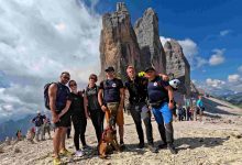 Članovi otočkog kluba Annapurna na Dolomitima