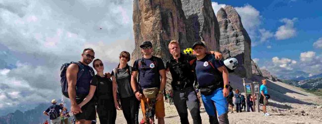 Članovi otočkog kluba Annapurna na Dolomitima