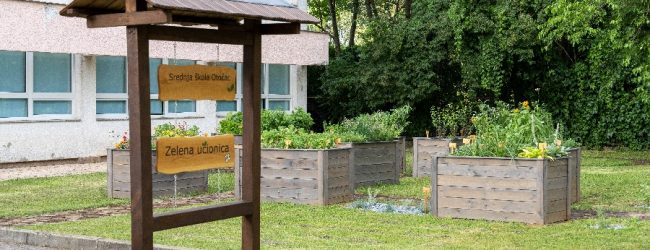 Otočka Srednja škola dobila zelenu učionicu
