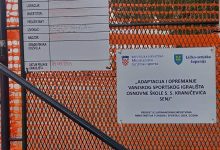 Radovi na igralištu Osnovne škole u Senju