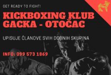 Kickboxing klub Gacka Otočac – Prvi kickboxing klub u Otočcu otvara svoja vrata!