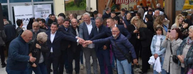 MILINOVIĆ,  TUŠAK, BUKOVAC – Zajedno  s vama biti ćemo pobjednici ovih izbora !