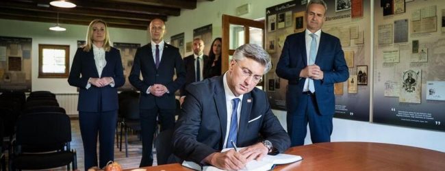 Plenković posjetio Veliki Žitnik i Gospić povodom Dana Ličko-senjske županije