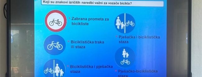 Sigurno u promet s biciklom i električnim romobilom