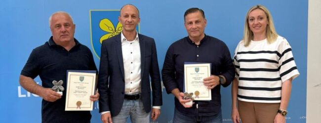 Župan Petry dodijelio zahvalnice Zajednici sportova i Turističkoj zajednici Ličko-senjske županije