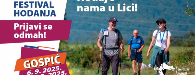 Svijet hoda u Lici: grupe iz Nizozemske, Japana i Koreje stižu na Hrvatski festival hodanja