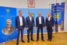 Gradonačelnik Bihaća Elvedin Sedić u službenoj posjeti kod župana Petryja