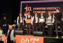 Tamburaški orkestar GPOU Otočac primio plaketu na 10. Europskom festivalu tambure