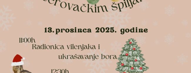 Božićna čarolija u Cerovačkim špiljama