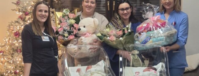 Prva beba rođena u Ličko-senjskoj županiji u 2026. godini je djevojčica Ivana iz Otočca