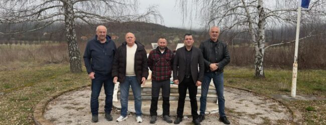 Obilazak spomen-područja poginulim braniteljima u Zalužnici