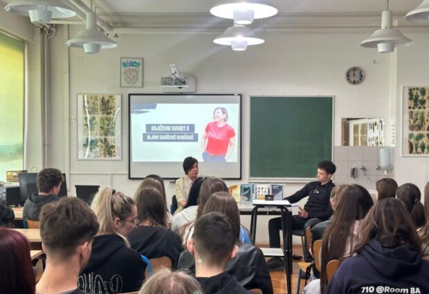 Književni susret s Oljom Savičević Ivančević u sklopu projekta „Inkubator znanja“