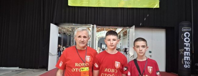 Otočki robotičari ostvarili zapažen rezultat na Europskom prvenstvu u Beču