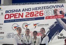 Četiri natjecateljice TKD kluba Otočac nastupile na prestižnom turniru u Sarajevu