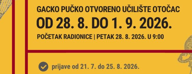 Započele prijave za radionicu sviranja dangubice u GPOU Otočac