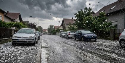 Proglašena prirodna nepogoda zbog tuče na području Općine Brinje