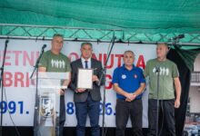 U Gospiću obilježena 35. obljetnica prvog postrojavanja 118. brigade Hrvatske vojske