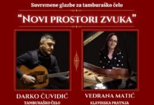 Koncert u GPOU Otočac: Darko Čuvidić i Vedrana Matić donose suvremene zvukove tambure