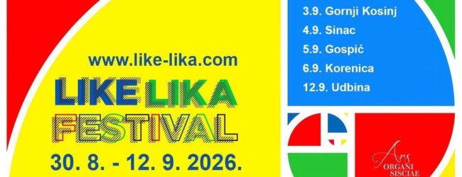 Srđan Bulat otvara gostovanje Like Lika festivala u Sincu