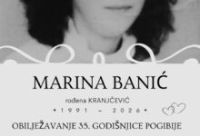 Otočac obilježava 35. godišnjicu pogibije Marine Banić, prve civilne žrtve Domovinskog rata