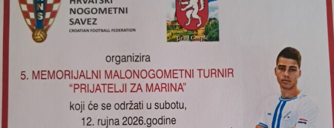 Malonogometni turnir “Prijatelji za Marina”