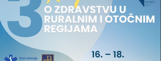 Od 16. do 18. listopada u Novalji se održava 3. Kongres o zdravstvu u ruralnim i otočnim regijama